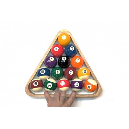 For Ball - 2-1/4" Deluxe Wooden Triangle